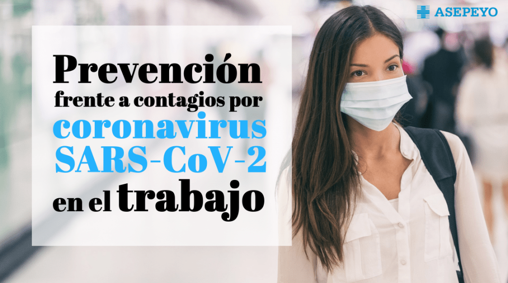 Prevención frente a contagios por coronavirus en el trabajo