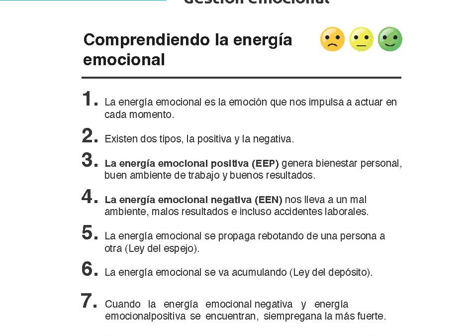 Comprendiendo la energía emocional