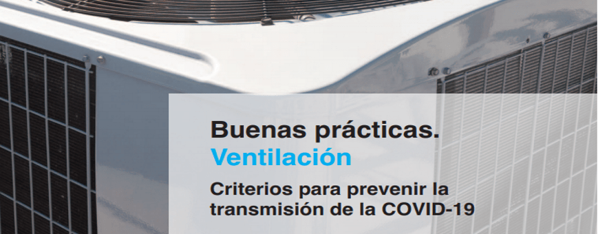 Publicada la Guía de buenas prácticas para la ventilación de  los puestos de trabajo