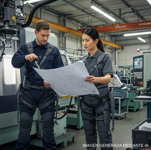 En Asepeyo impulsamos el uso de exoesqueletos como medida innovadora para reducir los trastornos musculoesqueléticos (TME) en entornos laborales exigentes.